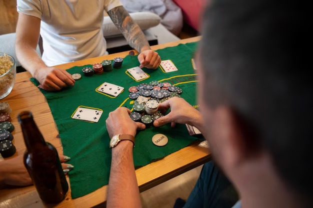 ibc138 VIP Club Teen Patti table with professional dealer and multiple player positions